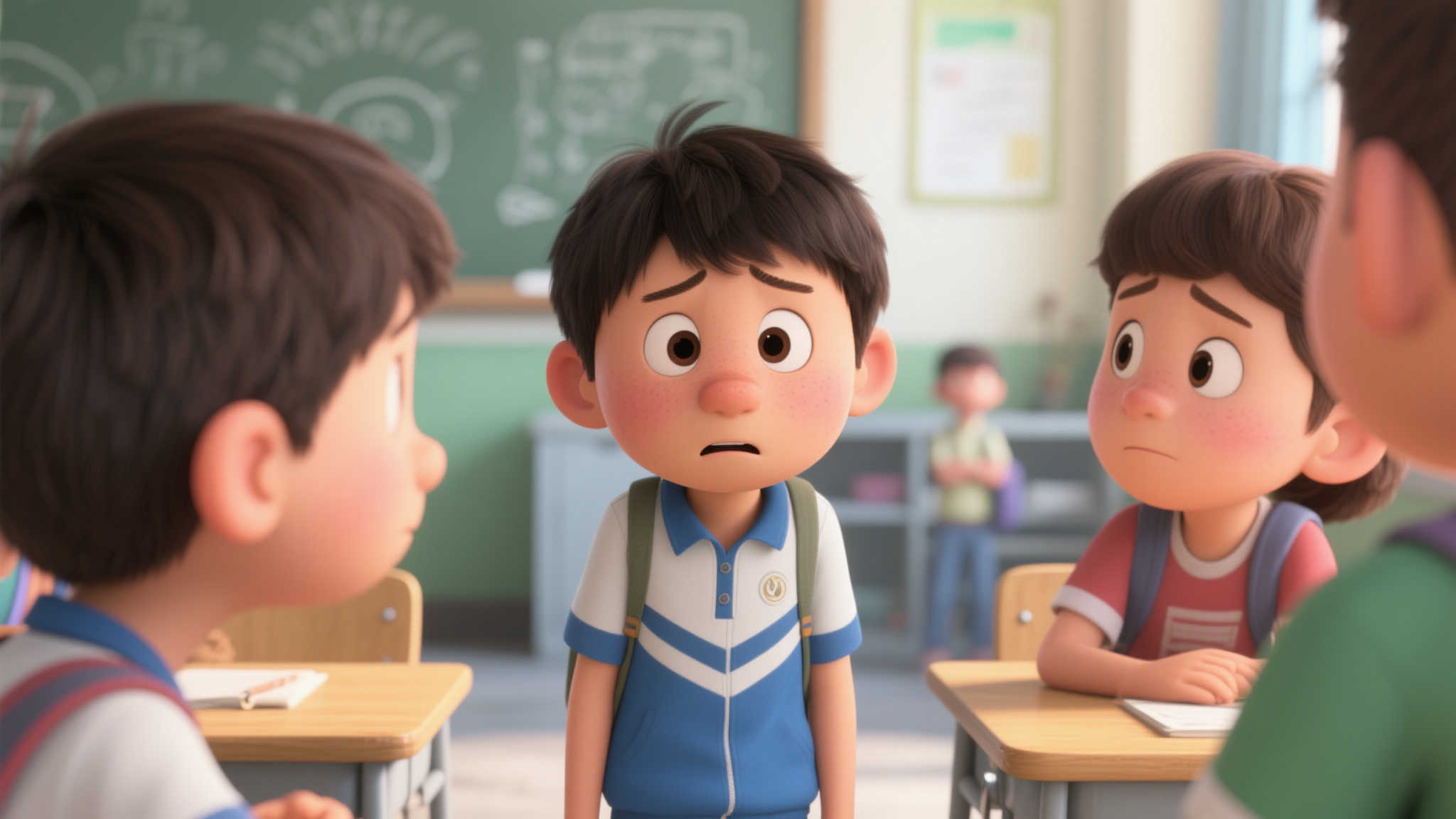 翘首以盼:《学校没教的重要事情》动画版夏季震撼登场 例如,小明是一个内向的学生,在学校总是害