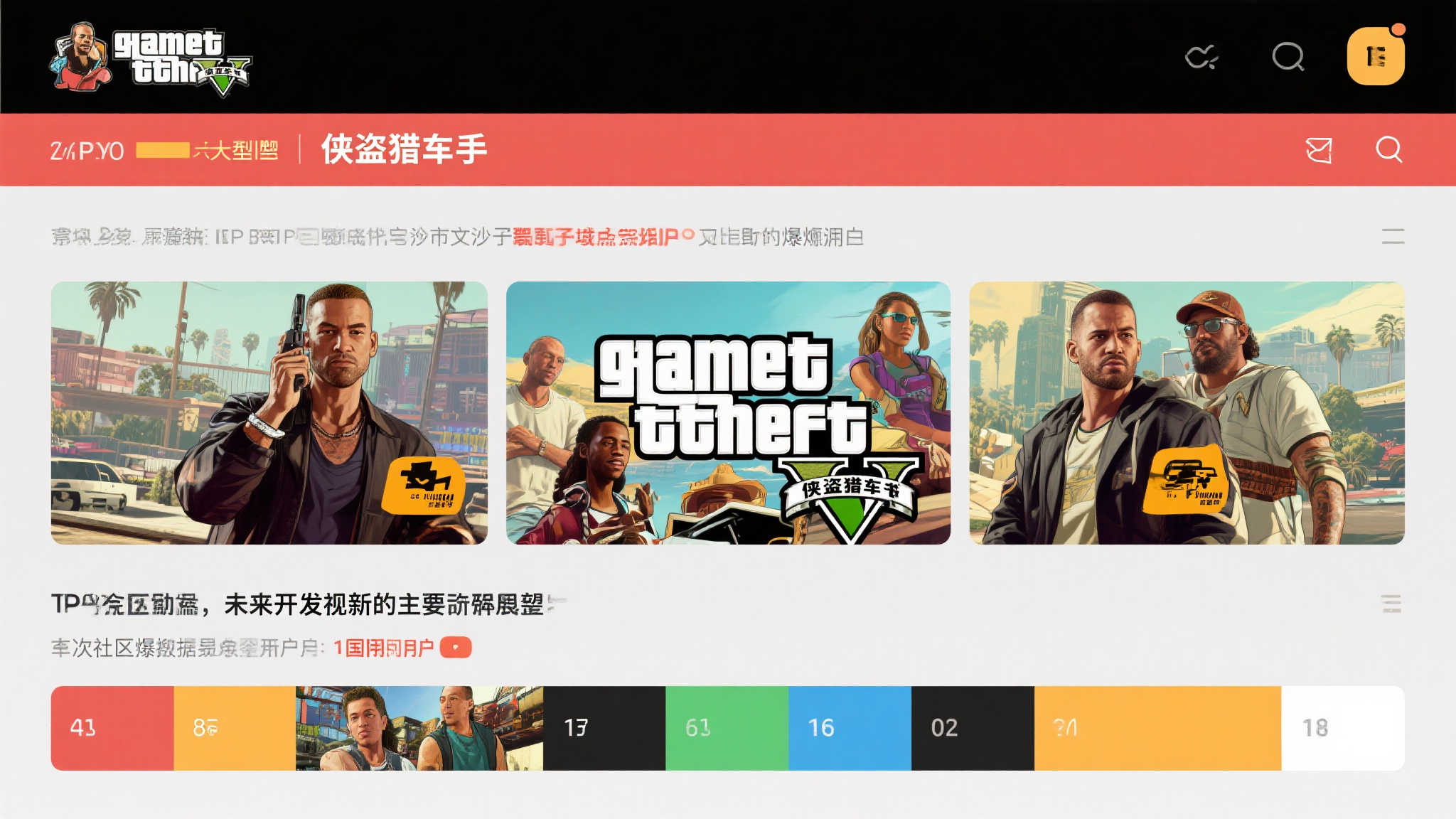 深夜惊喜:〈GTA6〉预告片火速引爆B站热潮! 作为享誉全球的大型IP,每一代“侠盗猎车